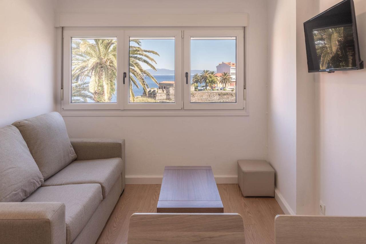 Apartamento Finisterre Con Vistas Al Mar Y Playa Εξωτερικό φωτογραφία